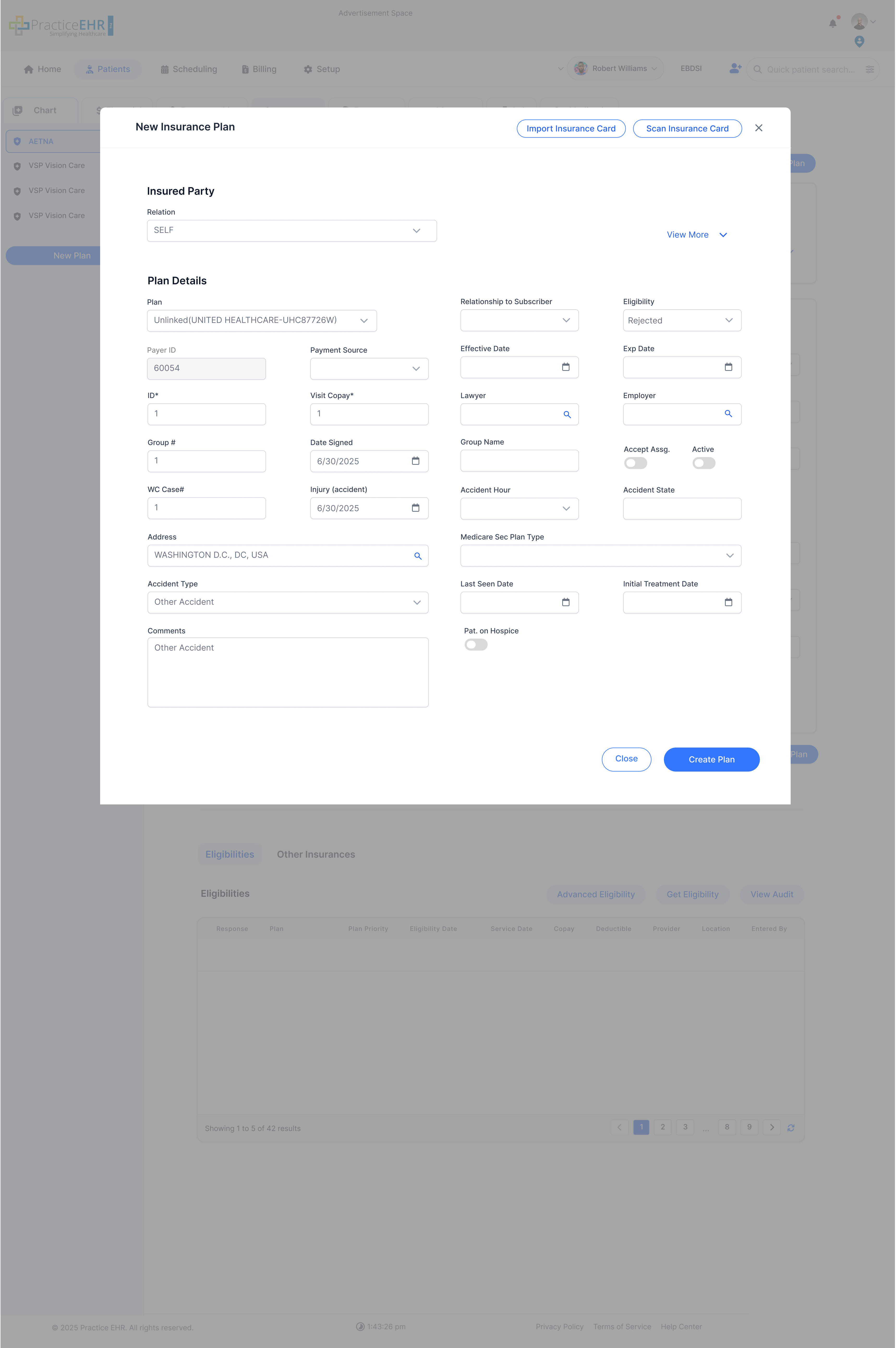 New Insurance Plan image